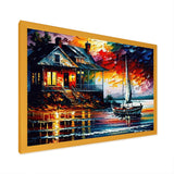 Monochome Yellow And Grey Farm II