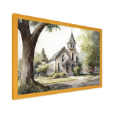 Monochome Yellow And Grey Farm III