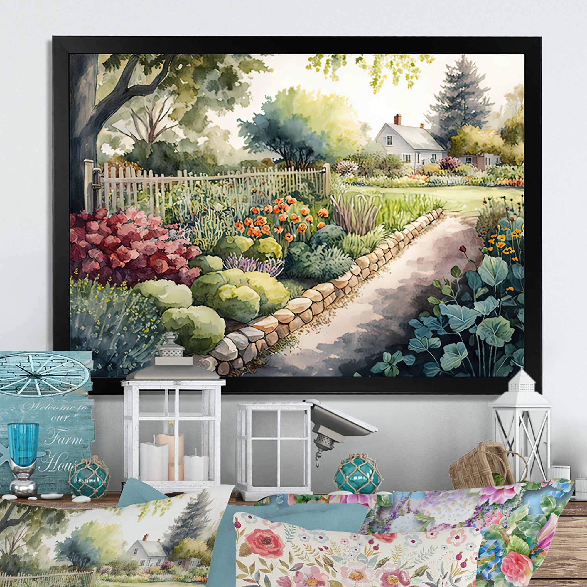 Fresh Garden At The Cottage III