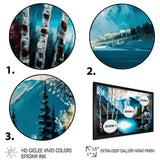 Cabin By A Lake In Fall II