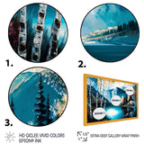 Cabin By A Lake In Fall II