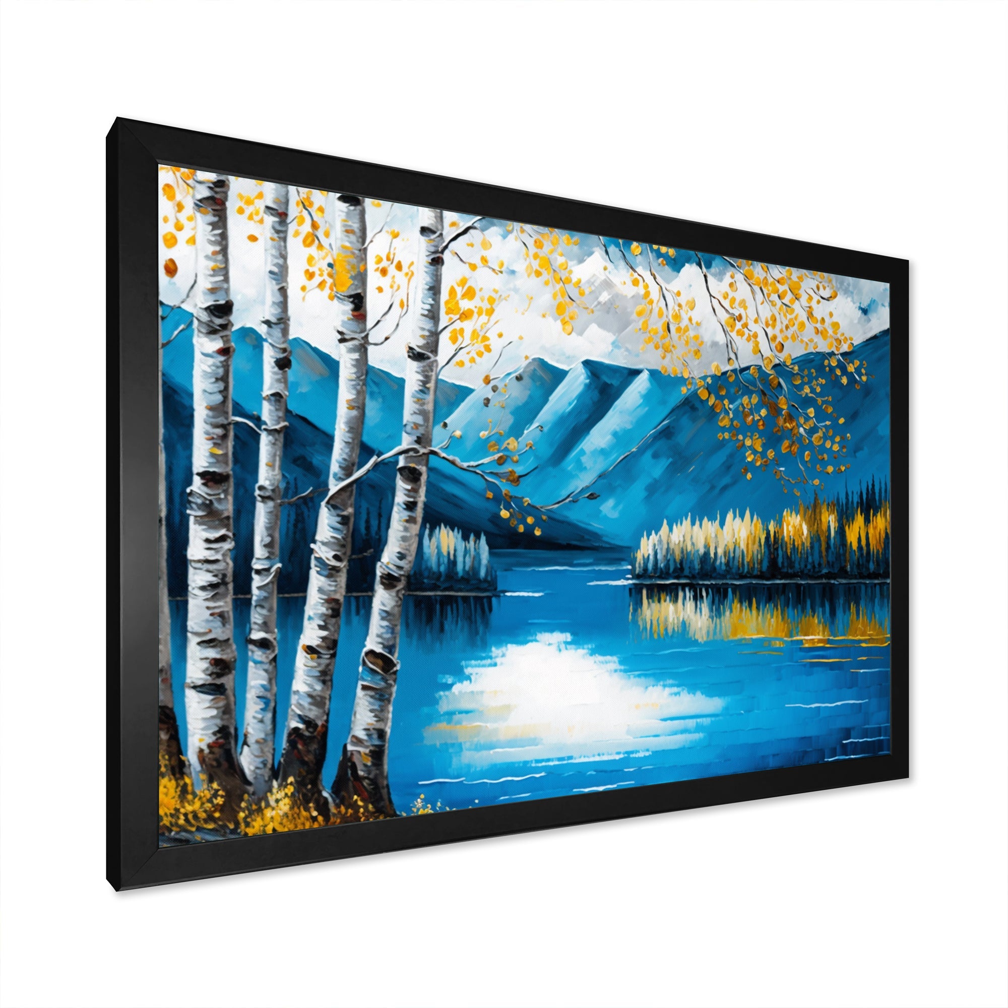 Lake View In The Fall