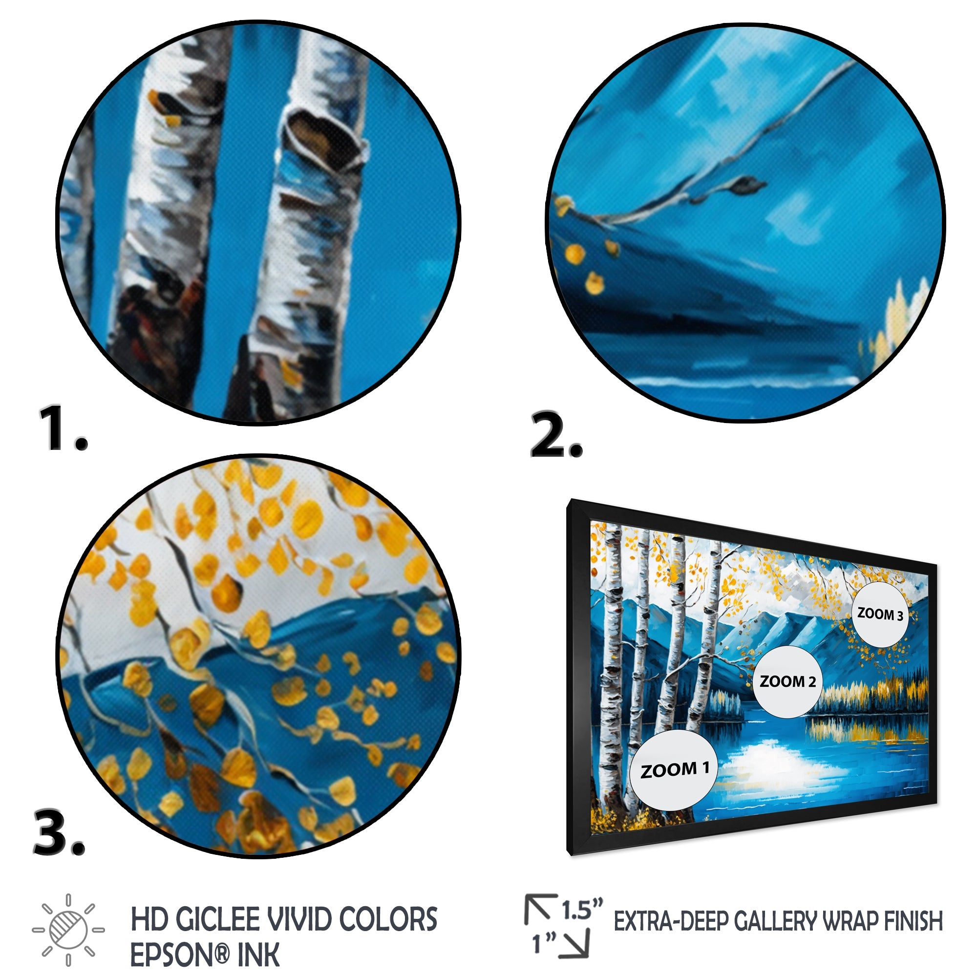 Lake View In The Fall