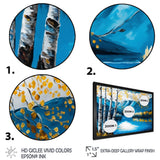 Lake View In The Fall