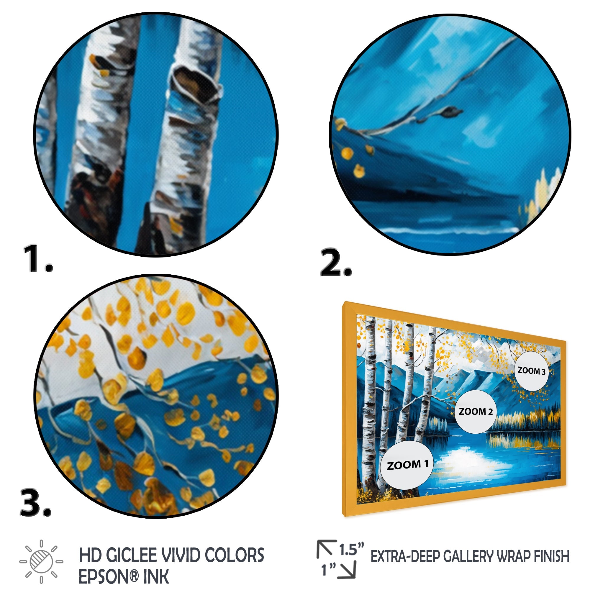 Lake View In The Fall