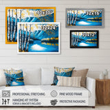 Lake View In The Fall