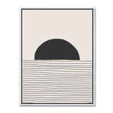 Minimal Geometric Lines And Circle V Wall Art