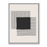 Minimal Geometric Lines And Squares VI Wall Art