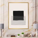 Minimal Geometric Lines And Squares VIII Wall Art