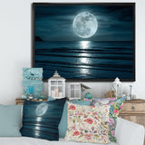 Super Moon Over The Sea I Wall Art