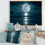 Super Moon Over The Sea I Wall Art