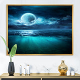 Romantic Moon Over Deep Blue Sea II