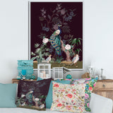 Chinoiserie With Birds and Peonies V