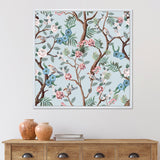 Chinoiserie With Birds and Peonies X