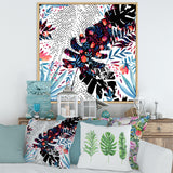 Tropical Floral Patchwork I