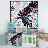 Tropical Floral Patchwork I