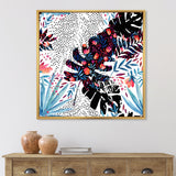 Tropical Floral Patchwork I