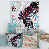 Tropical Floral Patchwork I