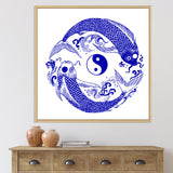 Chinoiserie Koi Fish II