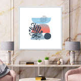 Colorful Geometric Abstract Art Collage IV