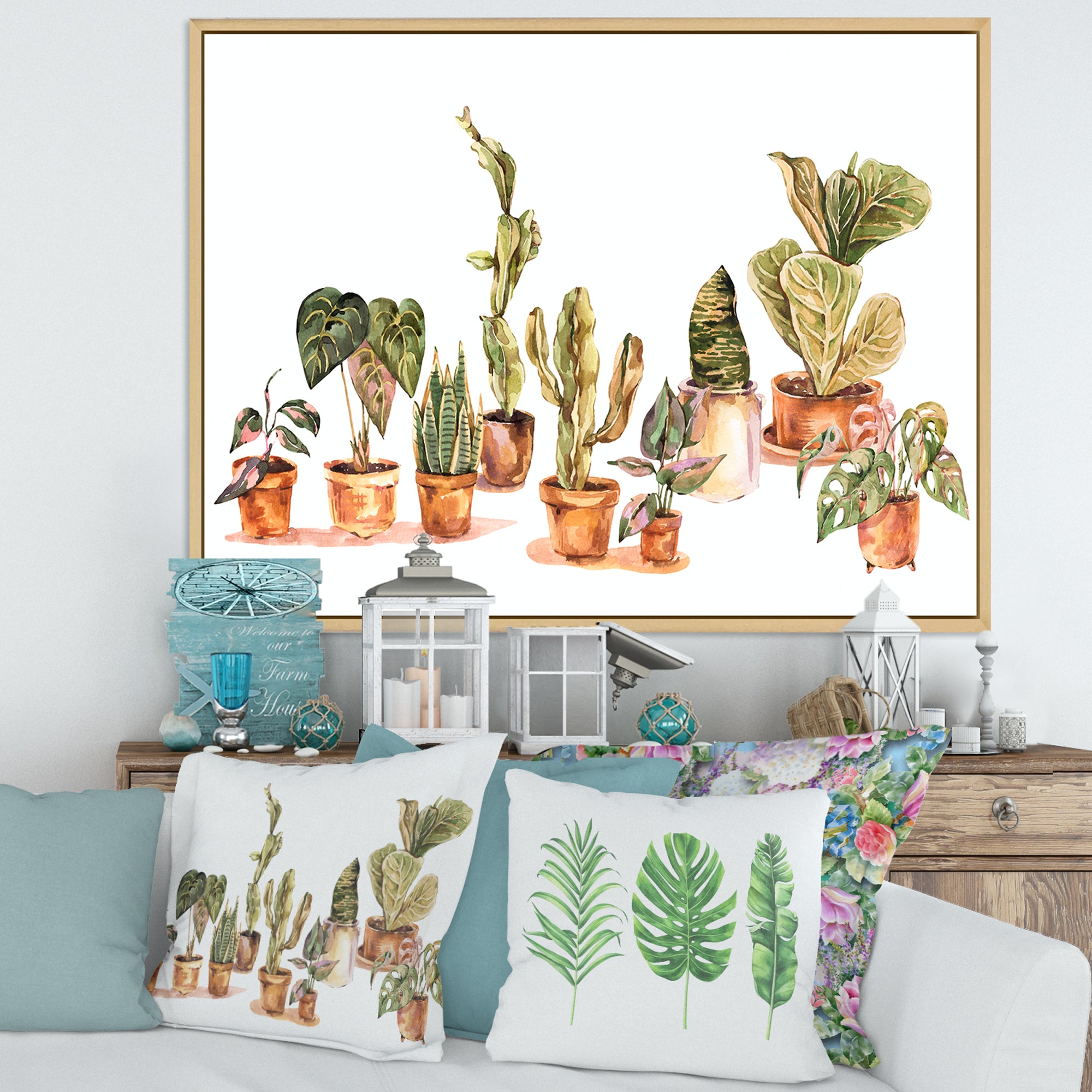 Indoor House Plants Urban Jungle I