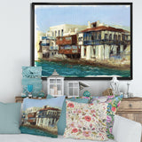 Old Houses On The Island of Mykonos Greece