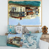 Old Houses On The Island of Mykonos Greece