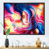 The Girl With The Glowing Hair