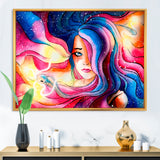 The Girl With The Glowing Hair