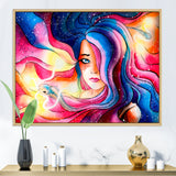 The Girl With The Glowing Hair