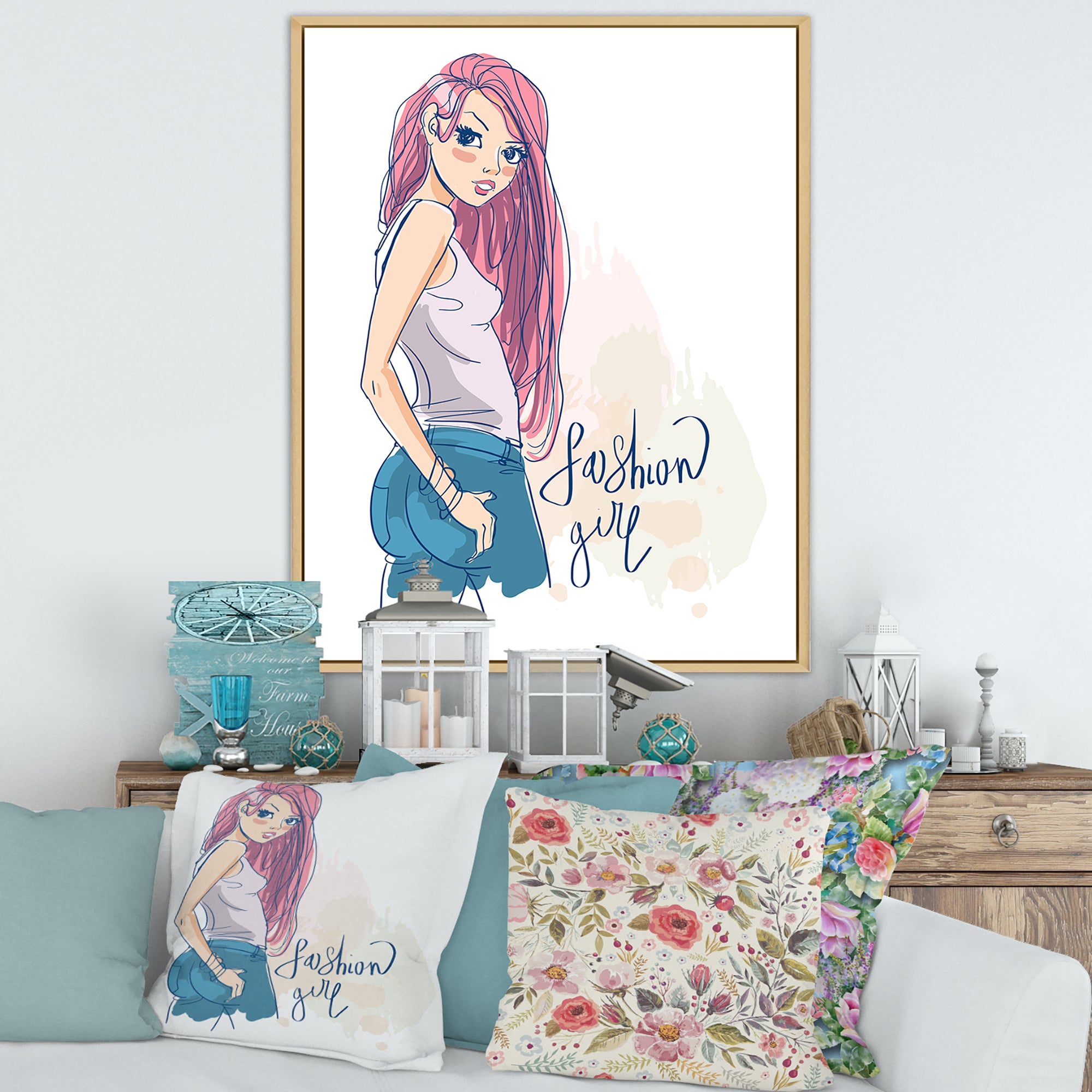 Trendy Fashion Girl I