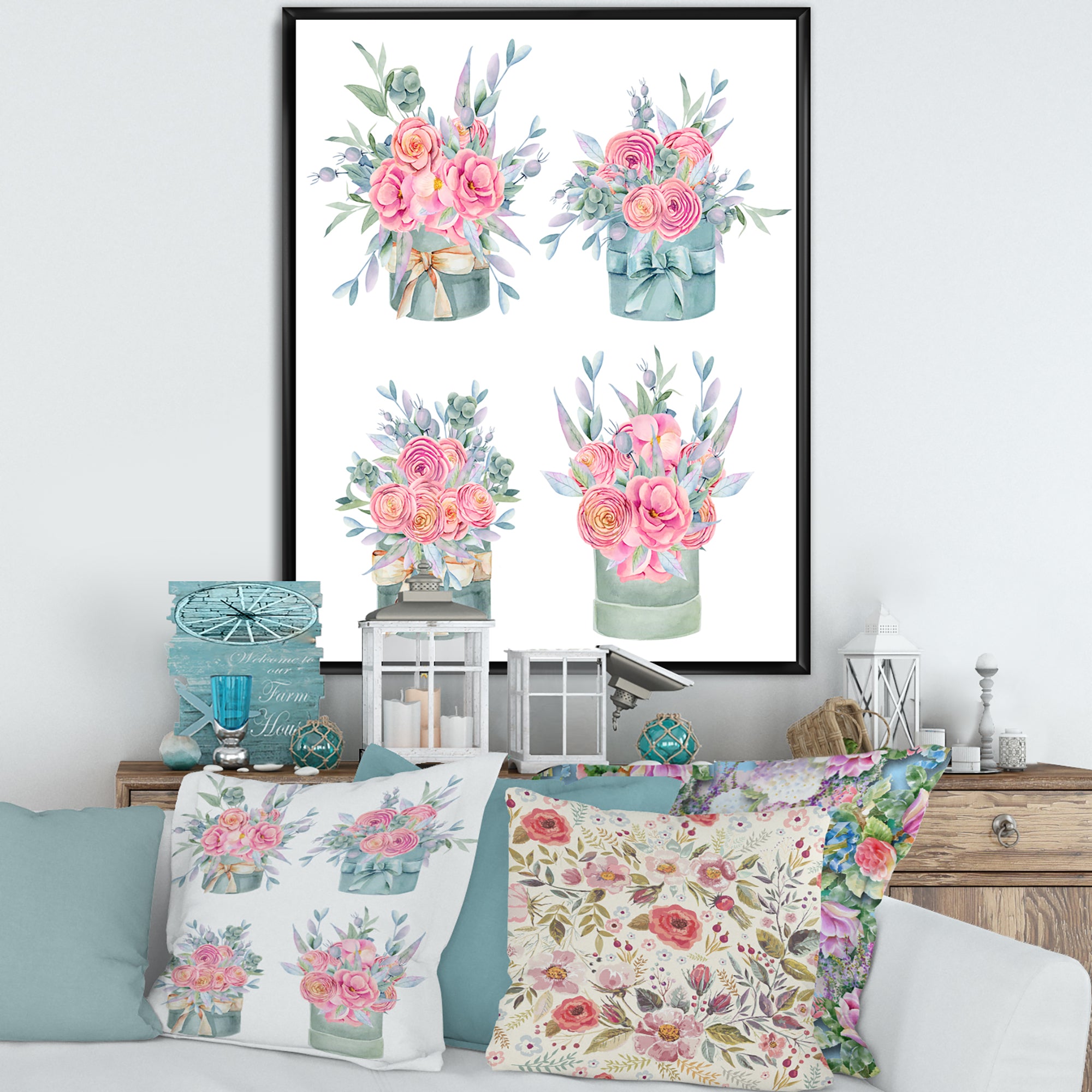 Collection of Pink Roses