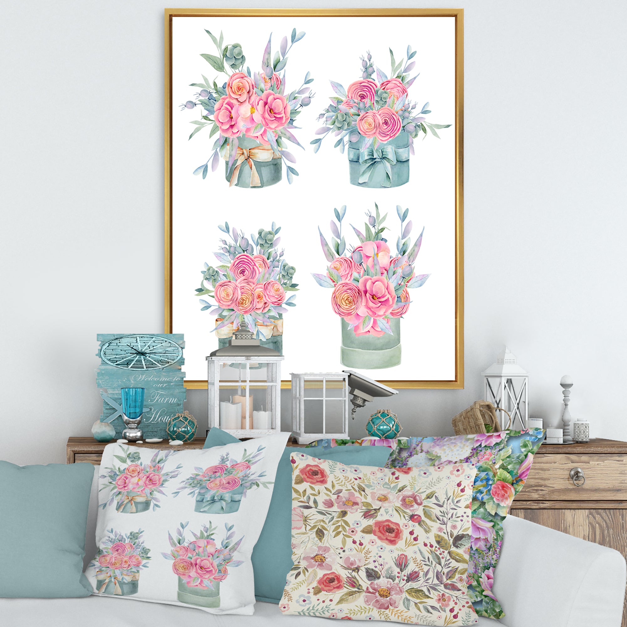 Collection of Pink Roses