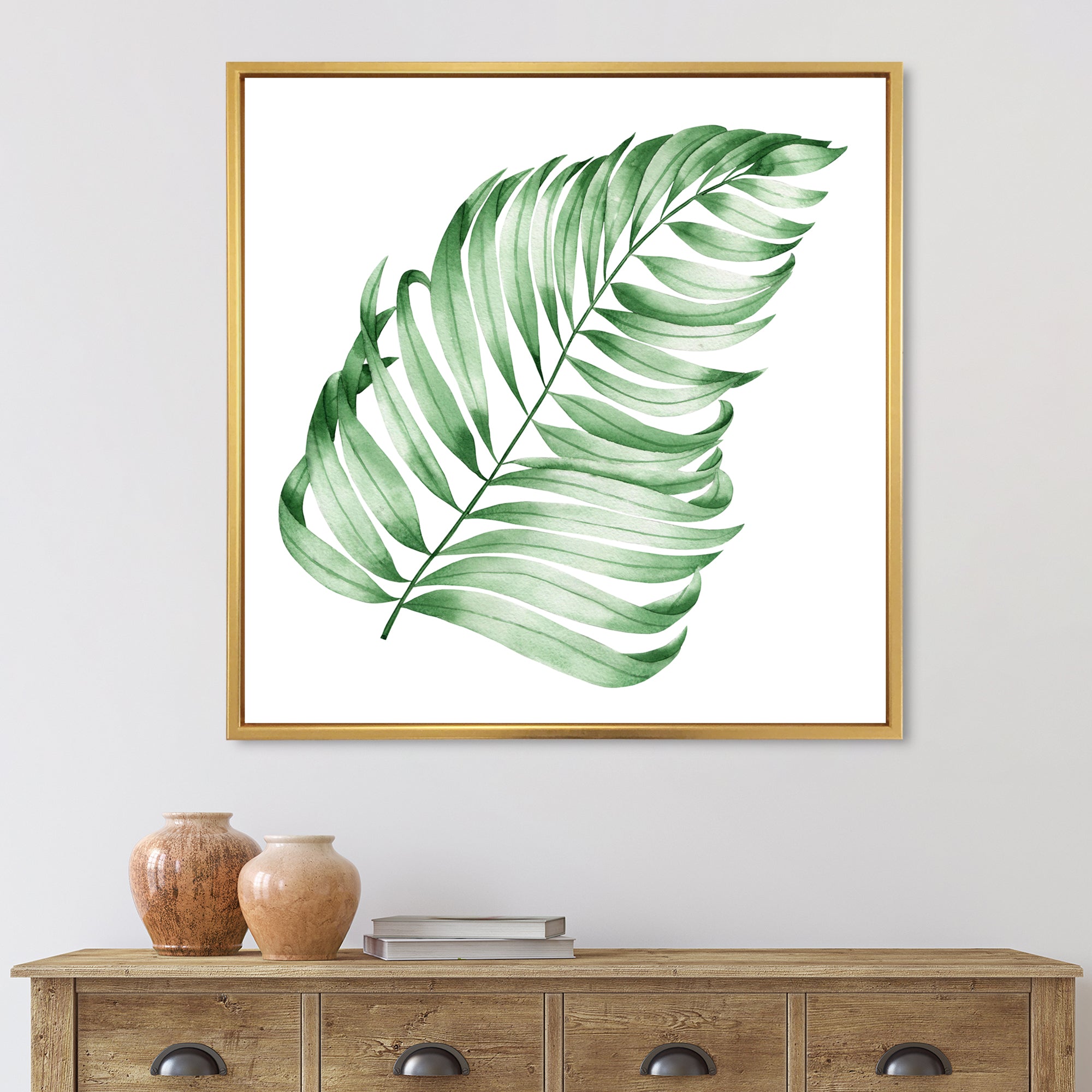 Tropical Leaf Of Monstera II