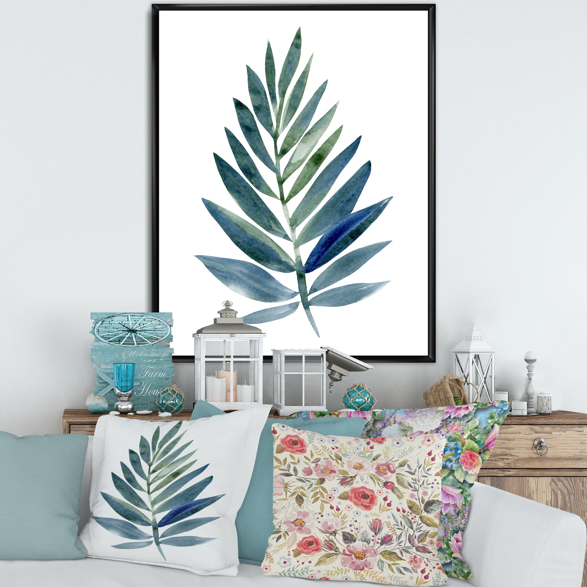 Tropical Green Leaf