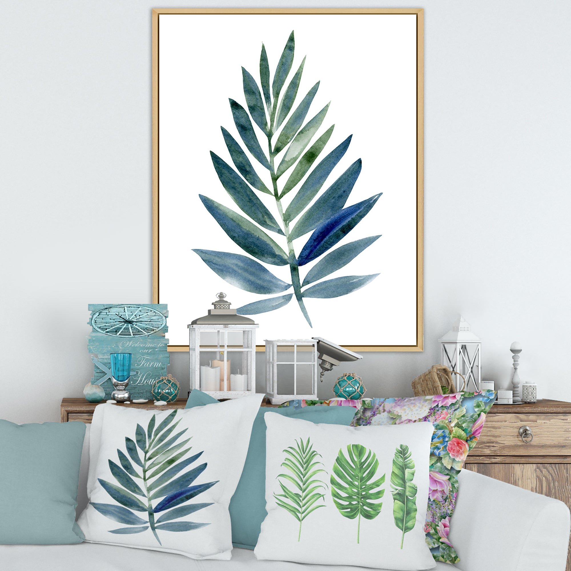 Tropical Green Leaf