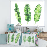 Tropical Banana Leaves Set