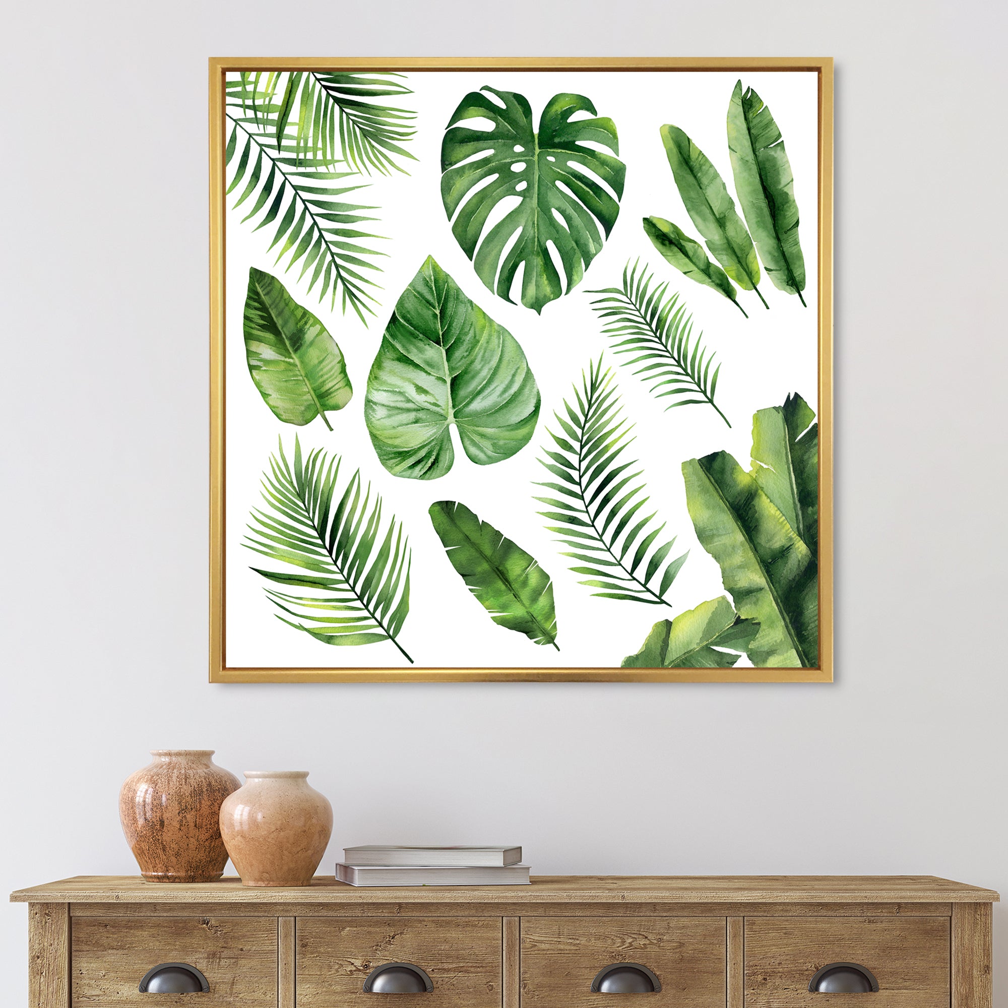 Tropical Leaf Of Monstera V