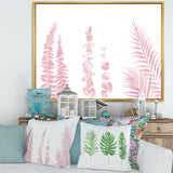 Blush Pinkeucalyptus and Palm Branches