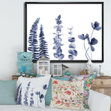 Navy Blue Eucalyptus I