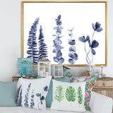 Navy Blue Eucalyptus I