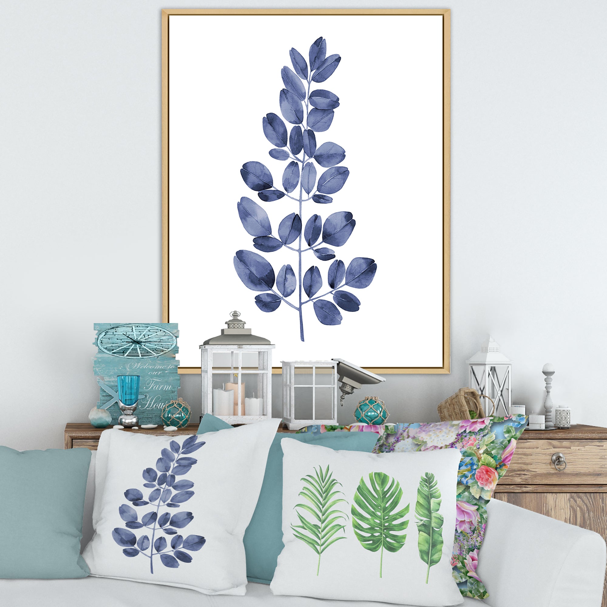 Navy Blue Eucalyptus II