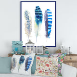 Colourful Boho Feathers I
