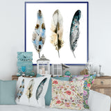 Colourful Boho Feathers V