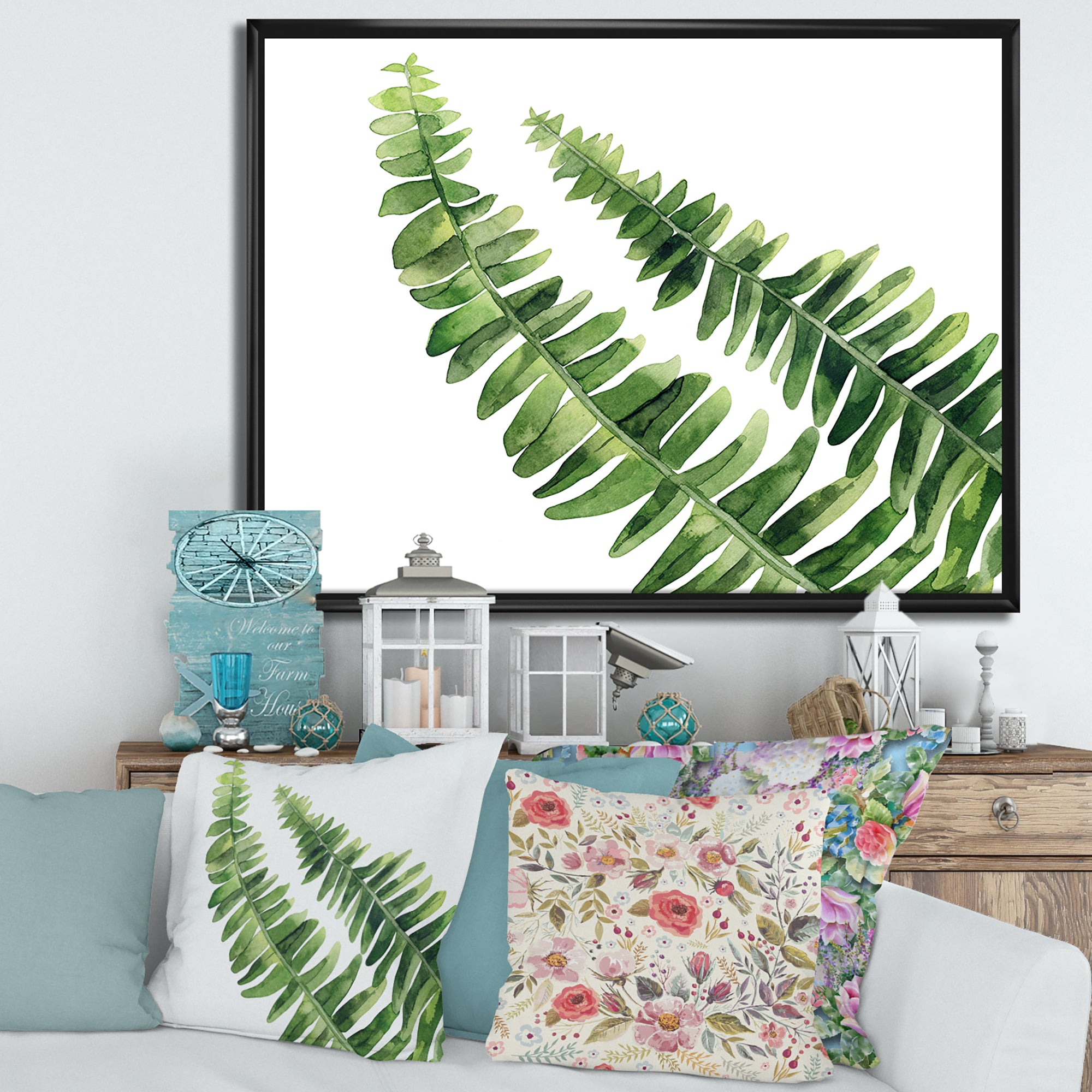 Fern Leaves Detail I