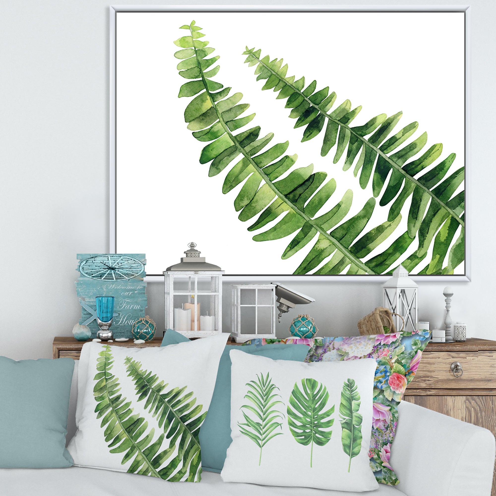 Fern Leaves Detail I