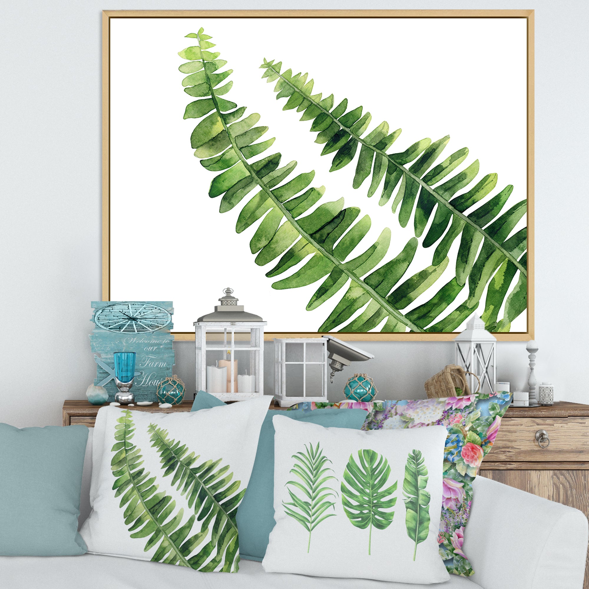 Fern Leaves Detail I