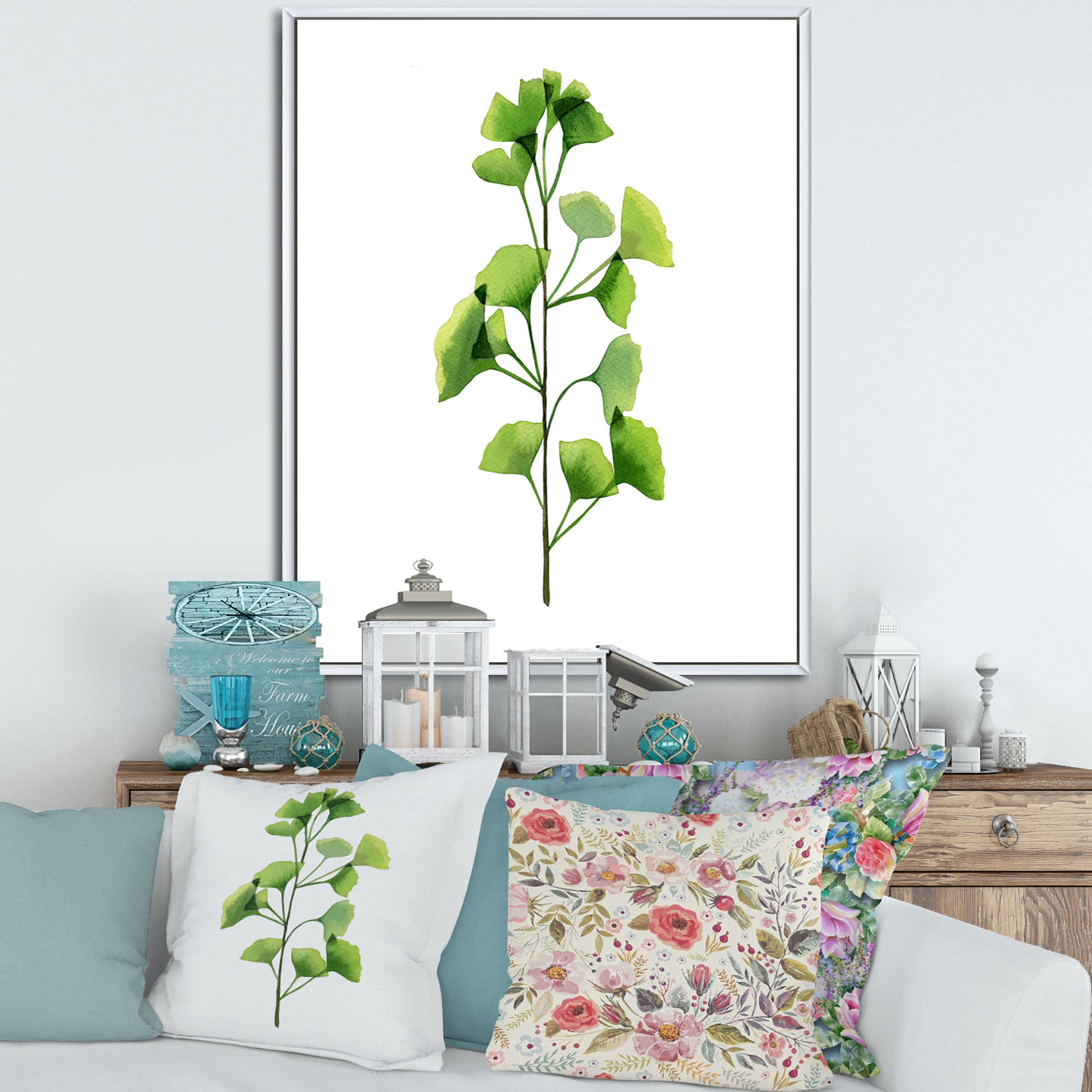 Green Field Plant Foliage