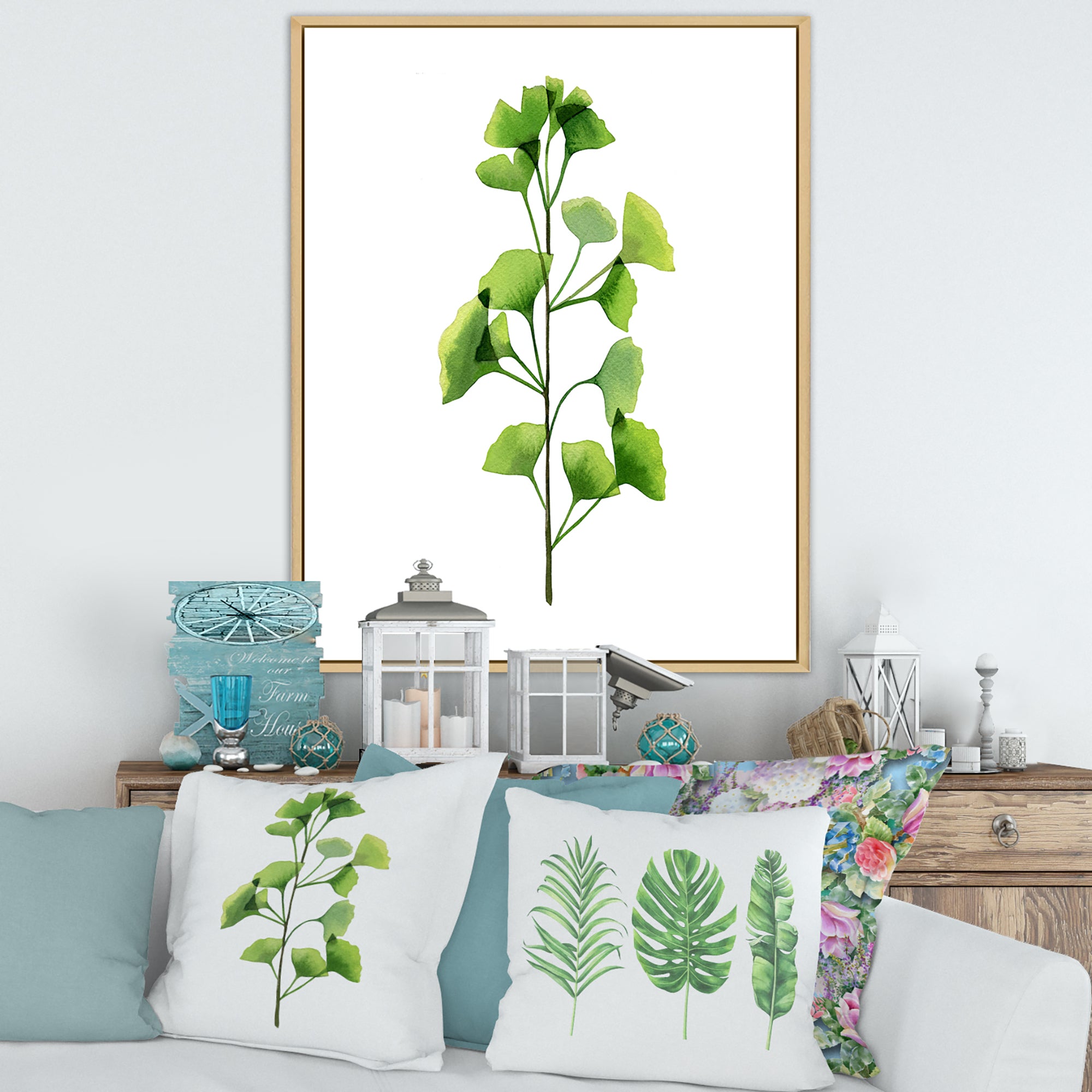 Green Field Plant Foliage