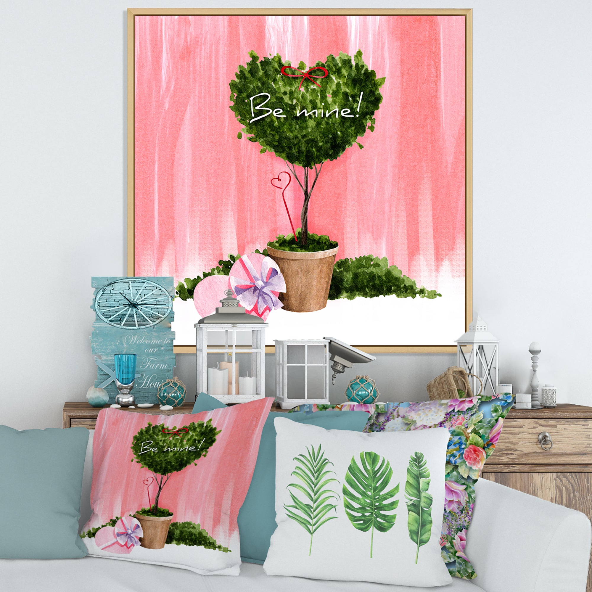 Heart Shaped Valentine House Plant
